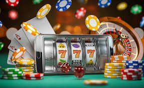 Casino-style game lobby with slots and live dealer tables on php one